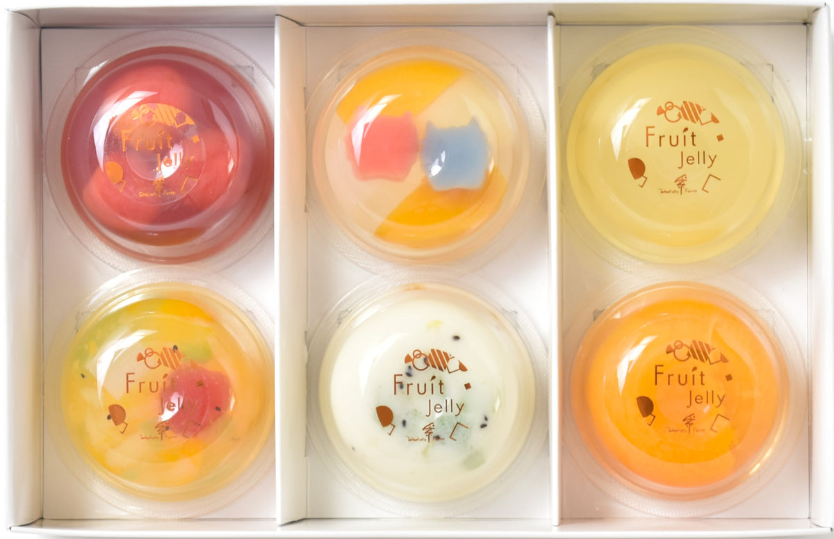 《新商品》フルーツゼリー６個詰合せ（ＳＣ－０６Ｂ）